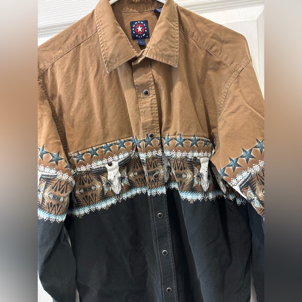 Panhandle Slim Western Button Down Pearl Snaps